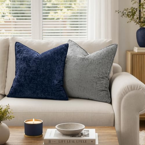 MIULEE Chenille Couch Pillow Covers - Image 3