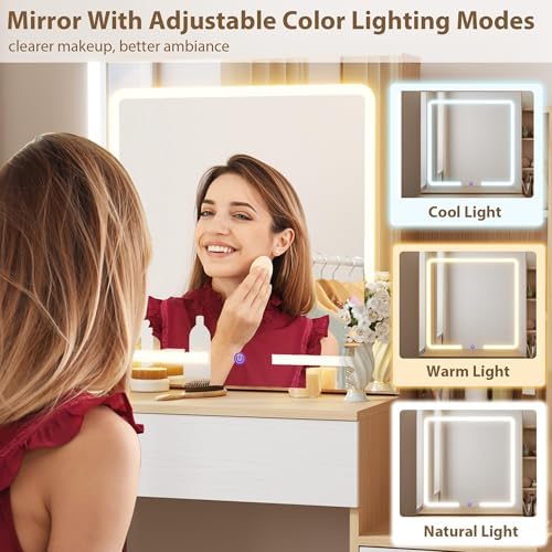 GarveeHome Makeup Vanity Desk - Image 4