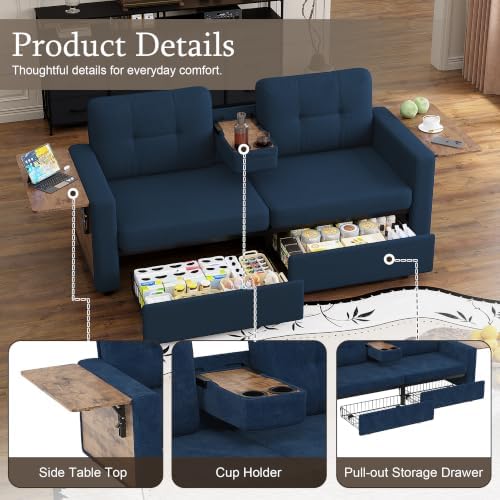 70" Oversize Versatile Sofa, Loveseat Couch - Image 4