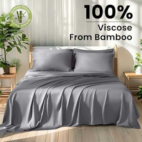 Shilucheng 100% Viscose Derived from Bamboo_Sheets, Extra Deep Pocket - Image 2