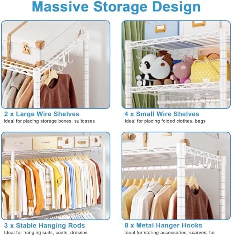F7 Plus Clothes Rack, Clothing Racks - Image 6