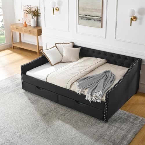 Wood Full Size Daybed, Day Bed Frame - Image 4