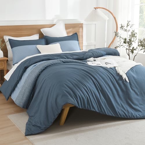 Litanika Haze Blue King Size Comforter Set - Image 2