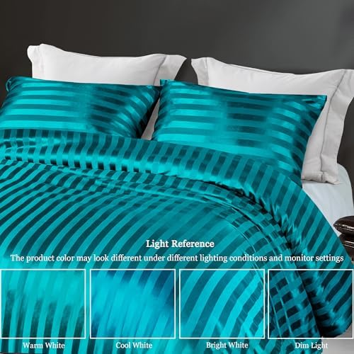 Whale Flotilla 3-Piece Reversible Silky Soft Breathable Queen Comforter Set - Image 5