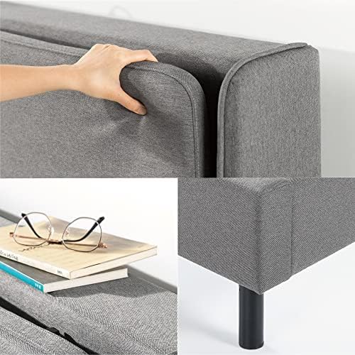ZINUS Avery Platform Bed with Reclining Headboard and USB Ports, No Box Spring - Image 5