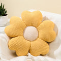 Sioloc Flower Throw Pillow, Fun Daisy Pillow, 25.6" Large Yellow Cute by HEALTHYCOMFORTLIFE