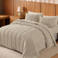 Chenille Full Size Comforter Sets-Cozy Warm Velvet Bedding Set by BLOOMHAVEN