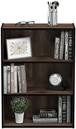 Furinno PASIR Book Shelf, 3-Tier Bookshelf, Storage Shelves Bookcase, 9.7 x - Image 5