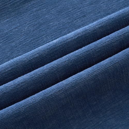 MIULEE Navy Blue Chenille Couch Lumbar Throw Pillow Covers - Image 6