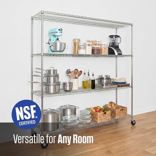 SafeRacks 4-Tier Wire Shelving - Image 5