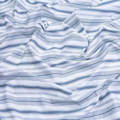 Feather & Stitch 100% Cotton Sateen 500 TC Full Size Bed Sheet Set - Image 5