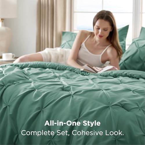 Bedsure 7-Piece Queen Comforter Set & Sheet Set - Image 6