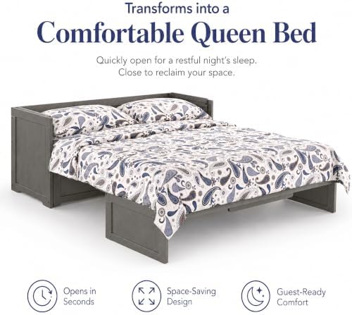 NIGHT & DAY Furniture Murphy Cube Cabinet Bed - Image 6