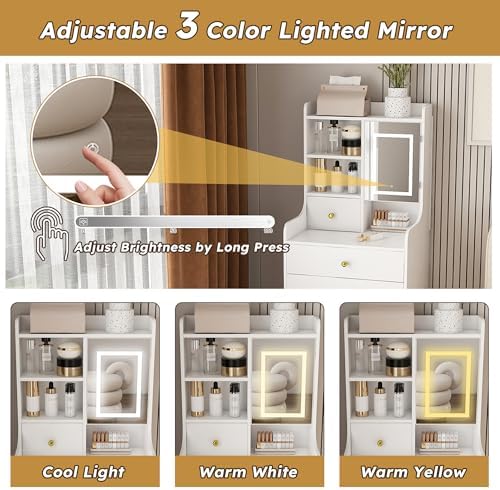Runboll Compact Dressing Table - Image 3