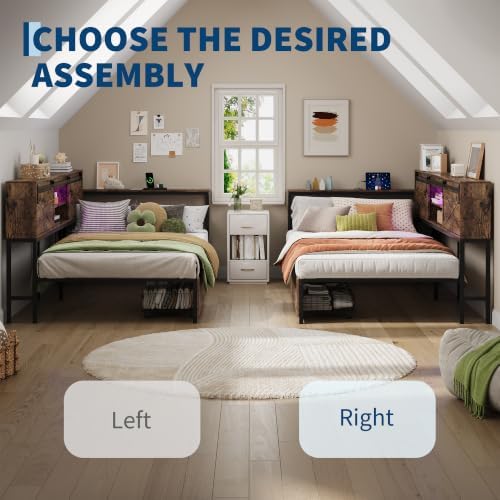 Twin Size Corner Bed Frame - Image 4