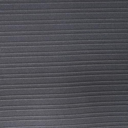 Dark Grey Comforter Set Queen Size Striped Soft Washed Microfiber Jacquard 3 - Image 5