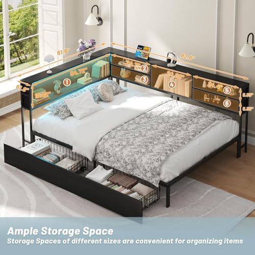 Full Size Corner Bed Frame - Image 6
