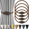 Magnetic Curtain Tiebacks Rope Decorative Holdbacks by CurtianTiebacks