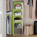 Furinno Reed 5-Tier Closet Organizer by Furinno-FitsYourSpaceFitsYourBudget