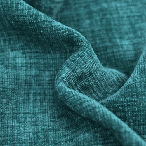 CaliTime Decorative Couch Throw Pillow Covers 24 X 24 Inches Teal - Image 2