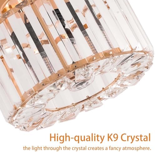 FRIDEKO HOME Crystal Ceiling Light - Image 2