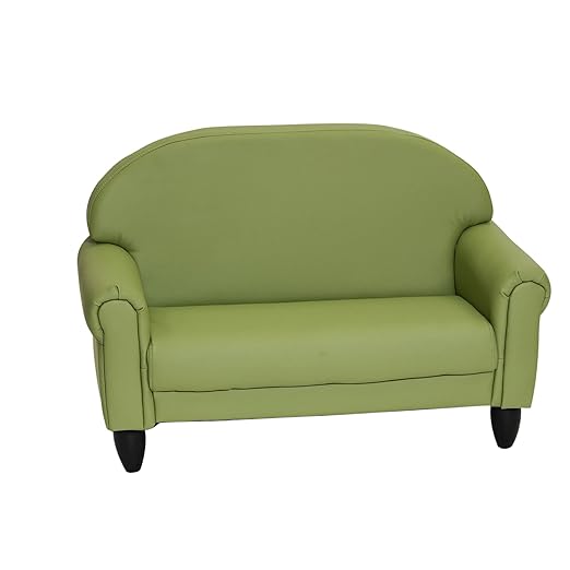 Children's Factory As We Grow Toddler Sofa, Flexible Seating for Daycare or Preschool, Kids Reading Couch, Playroom Furniture, Sage