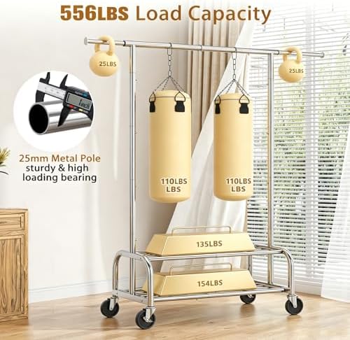 Simple Trending Heavy Duty Clothes Rack, Garment Rack - Image 3