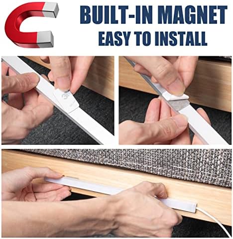 12 Inch Under Cabinet Light, LED Light Bar, USB Powered, Cool White - Image 4