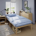 Bamboo Bed Frame Classic 12-Inch Solid Platform Bed by Bambooflow