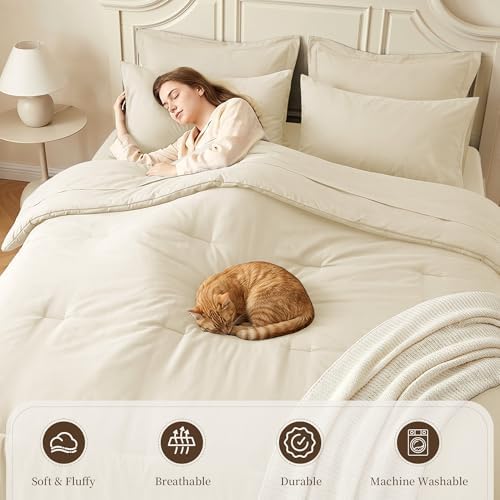 California King Size Comforter Set 7 Pieces - Image 3