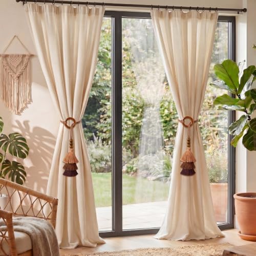 Novabright 4 Pcs Boho Curtain Tiebacks - Image 4