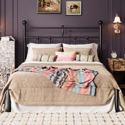 SHA CERLIN Full Size Metal Platform Bed Frame by SHACERLIN
