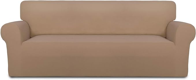 PureFit Super Stretch Sofa Slipcover – Spandex Non Slip Soft Couch Sofa Cover by PureFit