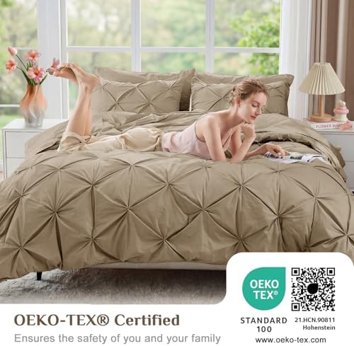 JOLLYVOGUE King Size Comforter Set 7 Pieces - Image 3