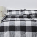 Amazon Basics Lightweight Microfiber Checkerboard Comforter Set by AmazonBasics
