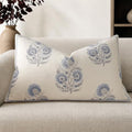 Vintage Floral 12x20 Lumbar Pillow Cover Pack of 1, Double-Sided Botanical by PillowCoversExpert