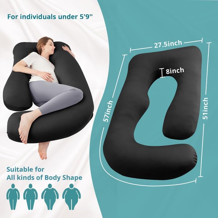 Sasttie Cooling Pregnancy Pillows - Image 2