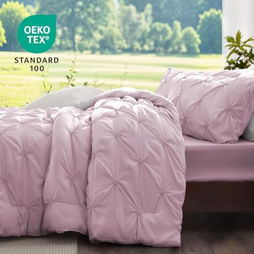 BEDELITE King Comforter Set Light purple, Fluffy & Soft Comforter - Image 3