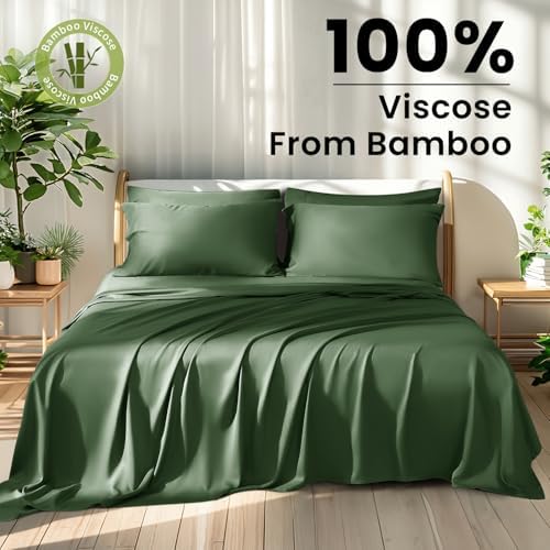Shilucheng 100% Viscose Derived from Bamboo_Sheets, Extra Deep Pocket - Image 2