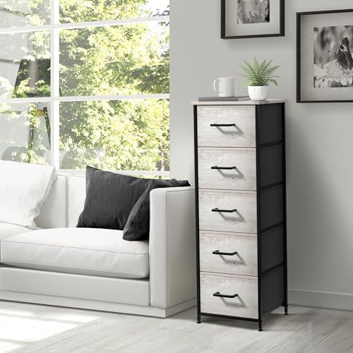Sorbus Nightstand, 5-Drawer Tall Chest - Image 6