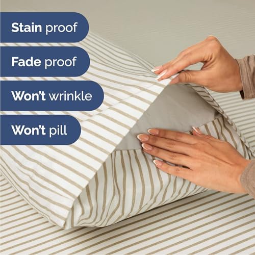 Queen Size 4 Piece Sheet Set - Image 5