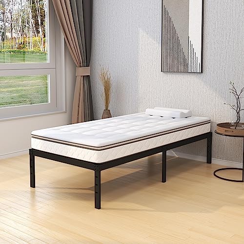 Upcanso 18 Inch Twin Bed Frames Metal Platform - Image 5