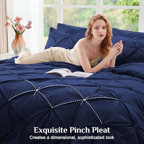 JOLLYVOGUE Queen Comforter Set 7 Pieces - Image 4