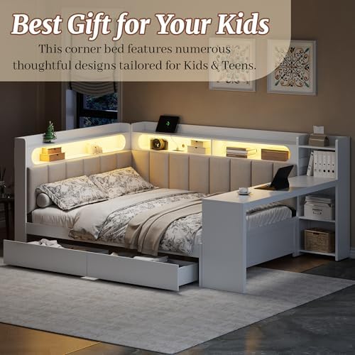 Full Size Corner Bed Frame, Full Size Daybed - Image 4