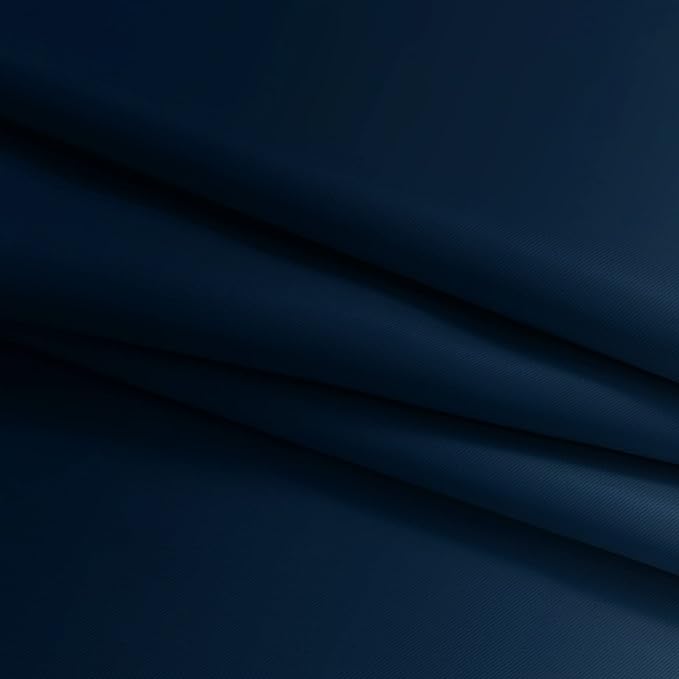 Yakamok Blue and Greyish White Ombre Curtains, Room Darkening Gradient Color - Image 6