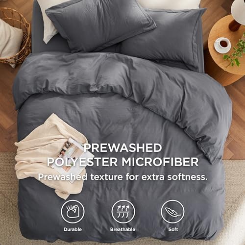 Bedsure Prewashed Duvet Cover Queen - Image 3