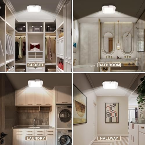 Rechargeable Motion Sensor Ceiling Light, Closet Light - Image 3