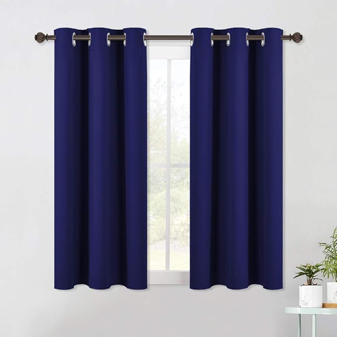 NICETOWN Royal Blue Blackout Curtain Panels by NICETOWN