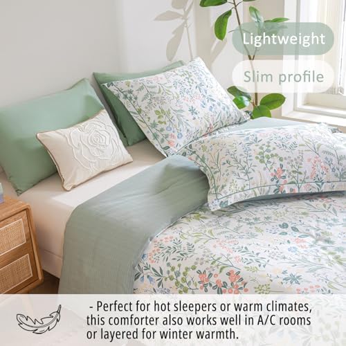 Floral Cotton Comforter King Size - Image 3