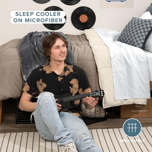 Bare Home Reversible Comforter - Image 5